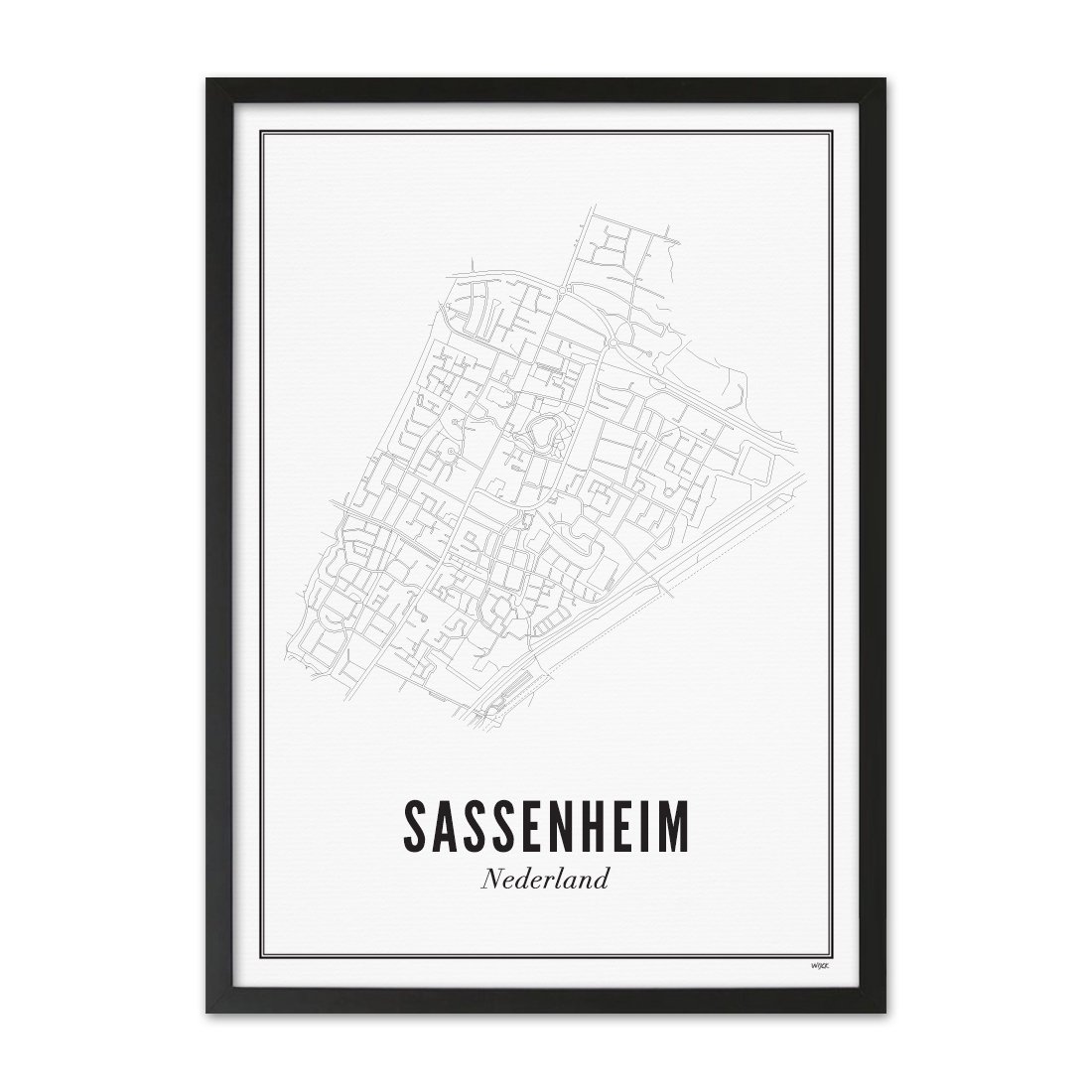 Affiches de Sassenheim - Ville | WIJCK.